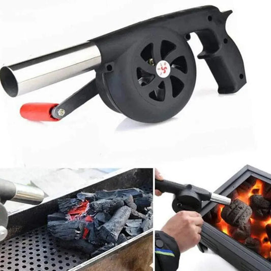 Air Blower Barbecue Fan Mini Portable BBQ