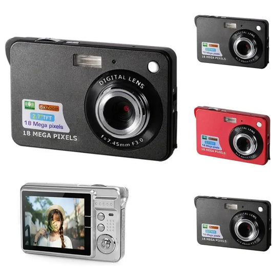 HD Digital Camera With LCD Screen Child Cameras Outdoor Anti-Shake Instant Photo Camera Rechargeable Photography Camcorder